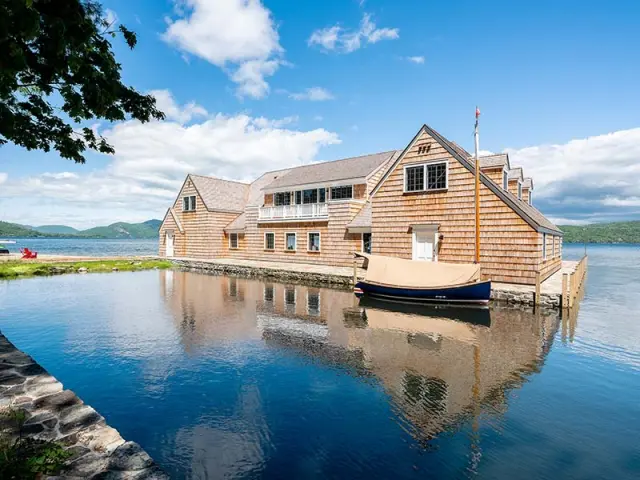 Inlet behind Lake George Boat House